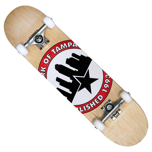 Skatepark of Tampa Oversized Circle City Complete Skateboard