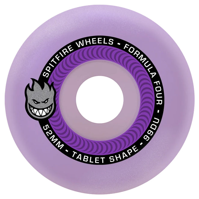 Spitfire Purple Tablet Formula Four 99D Wheels