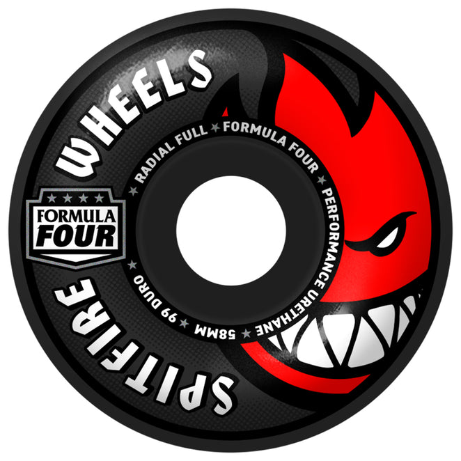 Spitfrie Formual Four 99D Radial Full Black Wheels