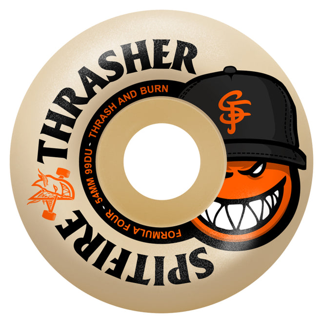 Spitfire x Thrasher The City Radial Full Formula Four 99D Wheels