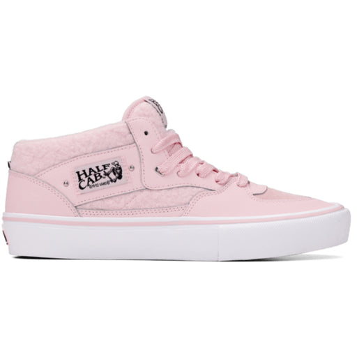 Vans Skate Half Cab Pink White Shoes