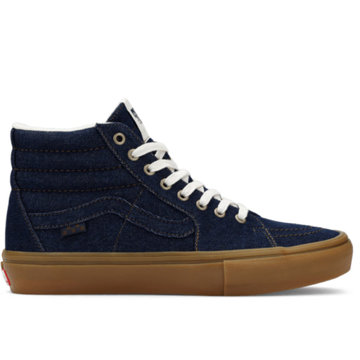Vans Skate Sk8-Hi Blue Denim Shoes