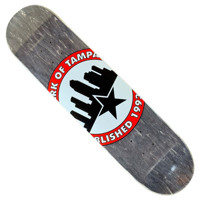 Skatepark Of Tampa Oversized Circle City Woodgrain Deck