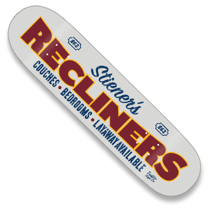 Traffic Skateboards Stieners Recliners Deck