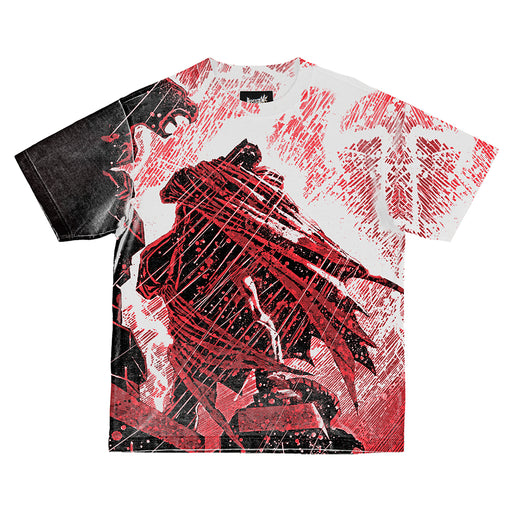 Welcome Skateboards Batman Gargoyle All Over Print T Shirt