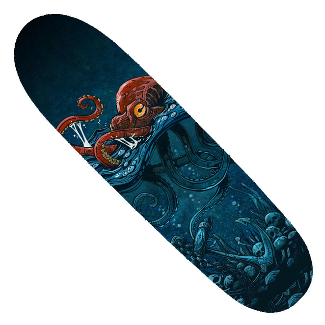Techne Skateboards What Lies Beneath Shaped Deck