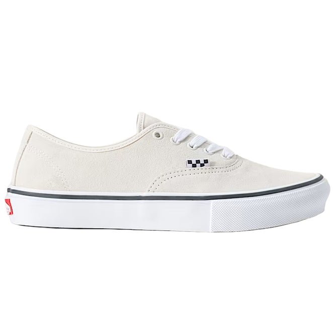 Vans Skate Authentic White Gunmetal Shoes