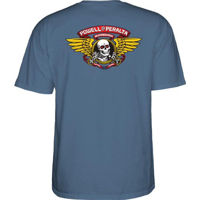 Powell Peralta Winged Ripper Indigo T Shirt