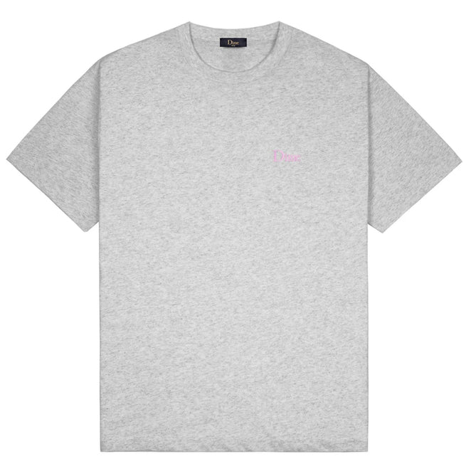 Dime Classic Small Logo Heather Grey T Shirt
