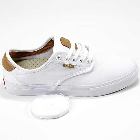 Vans Chima Ferguson Pro Shoes, White Canvas/ White in stock at SPoT Skate  Shop