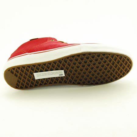 Vans Stage 4 Mid Shoes, Gilbert Crockett/ Deep Red Suede/ White in stock at  SPoT Skate Shop