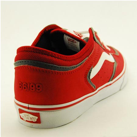 Vans Geoff Rowley Pro Kids Shoes, Red Synthetic/ White/ Grey in stock at  SPoT Skate Shop