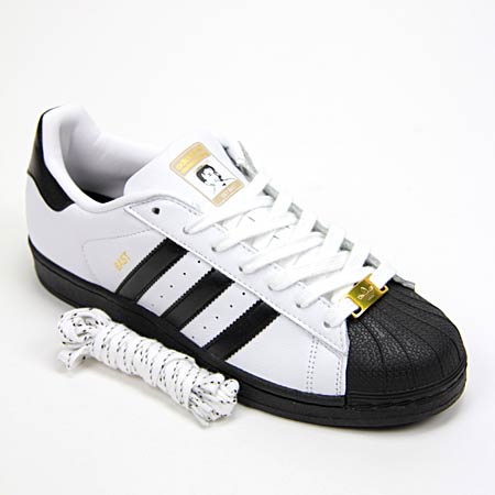 adidas RYR Joey Bast Superstar RT Shoes, Running White Leather/ Black in  stock at SPoT Skate Shop