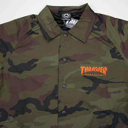 Thrasher Magazine Skategoat Windbreaker Coaches Jacket in stock at SPoT  Skate Shop