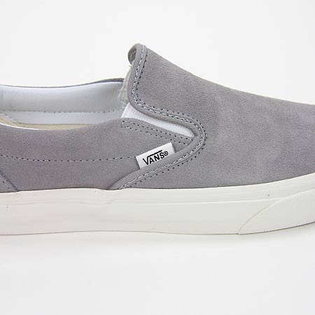 vans classic slip on frost grey