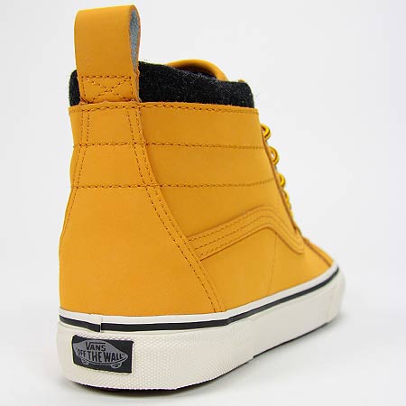Vans Sk8-Hi MTE Unisex Shoes, Honey/ Leather in stock at SPoT Skate Shop