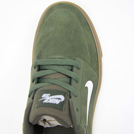 Nike SB Portmore Shoes, Cargo Khaki/ Sail/ Gum Light Brown in stock at SPoT  Skate Shop