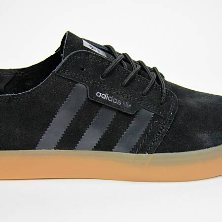 adidas Seeley Essential Shoes, Core Black/ Core Black/ Gum in stock at SPoT  Skate Shop