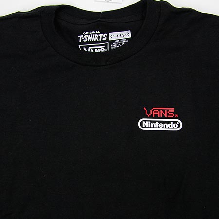 Vans Vans x Nintendo Long Sleeve T Shirt, Black in stock at SPoT Skate Shop