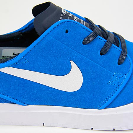 Nike Stefan Janoski Hyperfeel Shoes, Photo Blue/ White/ Obsidian in stock  at SPoT Skate Shop