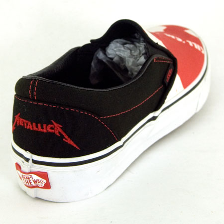 Vans Classic Slip-On Metallica Kill Em All Shoes in stock at SPoT Skate Shop