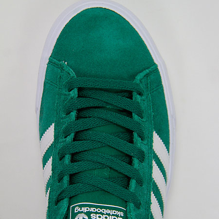 adidas Campus Vulc II Shoes, Forest Green/ Running White in stock at SPoT  Skate Shop