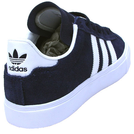 adidas Campus Vulc II Shoes, Core Navy/ Running White in stock at SPoT  Skate Shop
