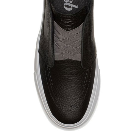 Nike SB Zoom Stefan Janoski HT Slip-on Shoes, Black/ Gunsmoke/ White/ Black  in stock at SPoT Skate Shop