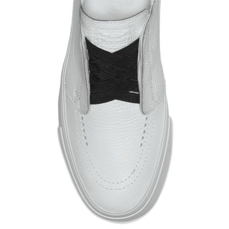 Nike SB Zoom Stefan Janoski HT Slip-on Shoes, White/ Black/ White in stock  at SPoT Skate Shop