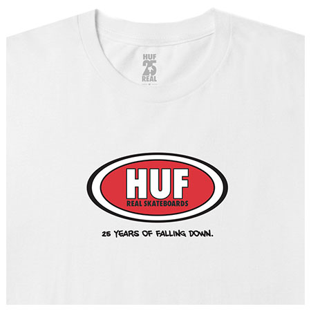 HUF HUF x Real Logo T Shirt in stock at SPoT Skate Shop