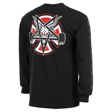 Independent Thrasher X Independent Pentagram Cross Long Sleeve T Shirt in  stock at SPoT Skate Shop