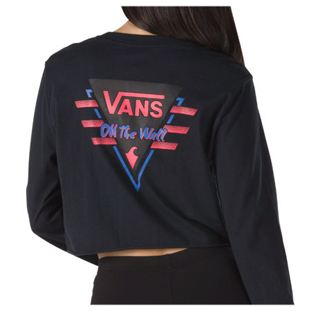 Vans Suma Time Long Sleeve Crop Womens T Shirt in stock at SPoT Skate Shop