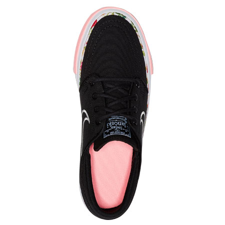 Nike SB Stefan Janoski VF Kids Shoes, Black/ Black/ Pink Tint/ Pale Ivory  in stock at SPoT Skate Shop