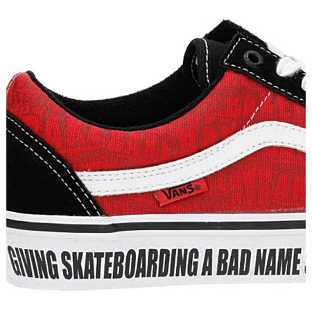 Vans Vans X Baker Old Skool Pro Shoes, Baker/ Black/ White/ Red in stock at  SPoT Skate Shop