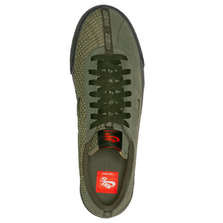 Nike SB Ishod Wair ISO Zoom Bruin Shoes, Sequoia/ Medium Olive/ Safety  Orange in stock at SPoT Skate Shop