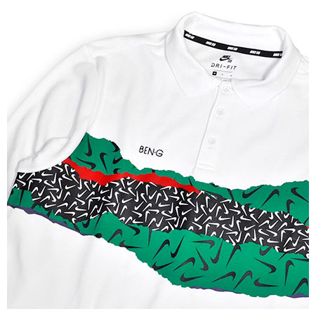 Nike Nike SB x Ben-G Dry Long Sleeve Polo Shirt, Black/ White in stock at  SPoT Skate Shop