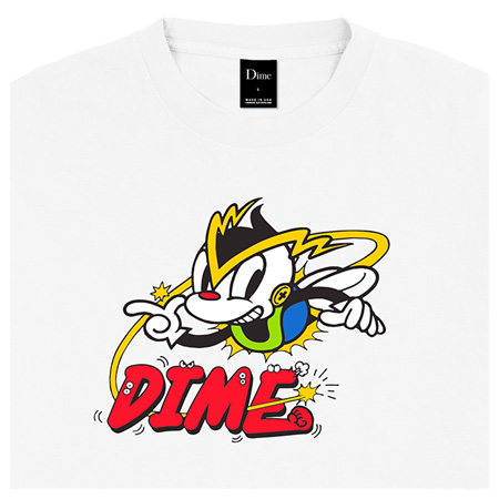 Dime Net Racer T Shirt in stock at SPoT Skate Shop
