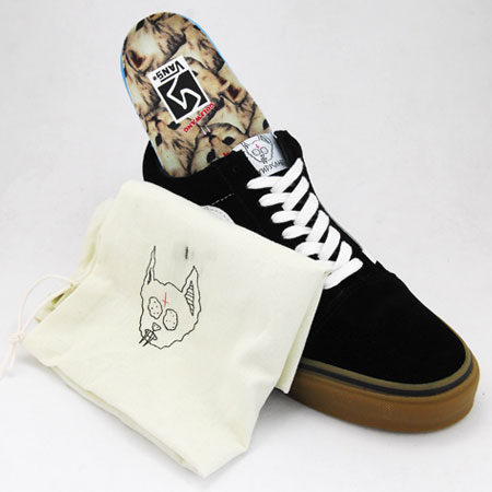 Vans Syndicate Golf Wang Old Skool Pro S' Shoes, Black Suede/ Gum in stock  at SPoT Skate Shop