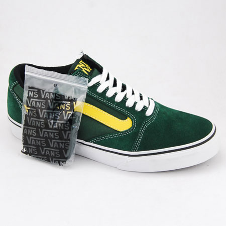 Vans Tony Trujillo TNT 5 Shoes, Oak Green/ Yellow/ White in stock at SPoT  Skate Shop