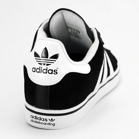 adidas Campus Vulc Shoes, Black/ Running White/ Bluebird in stock at SPoT  Skate Shop