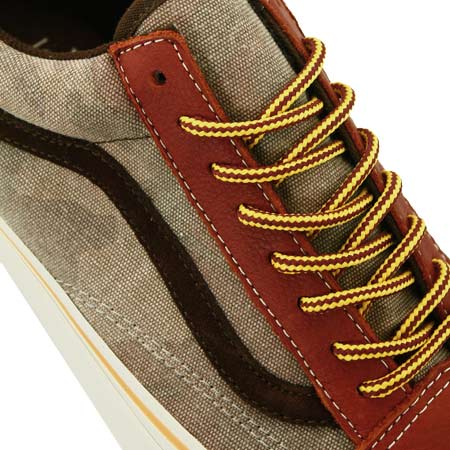 Vans Old Skool Reissue CA Shoes, Leather/ Henna/ Camo in stock at SPoT  Skate Shop