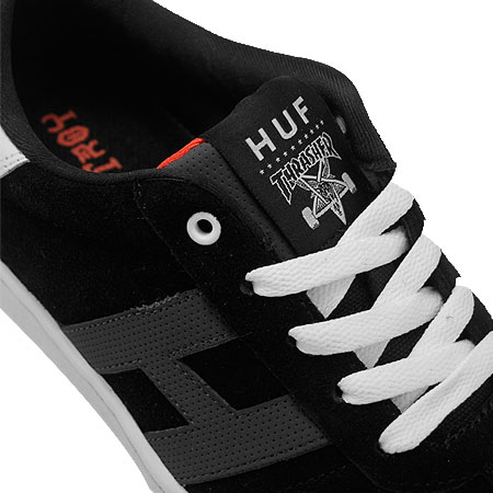 HUF HUF x Thrasher Arena Shoes, Black in stock at SPoT Skate Shop