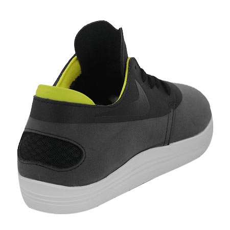 Nike Lunar Oneshot Shoes, Black/ Tour Yellow in stock at SPoT Skate Shop