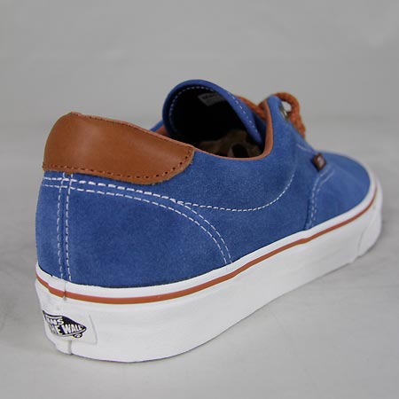 Vans Era 59 Shoes, Dark Blue Suede/ Brown/ White in stock at SPoT Skate Shop