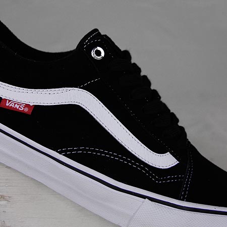 Vans Old Skool '92 Pro Shoes, Black/ White/ Red in stock at SPoT Skate Shop