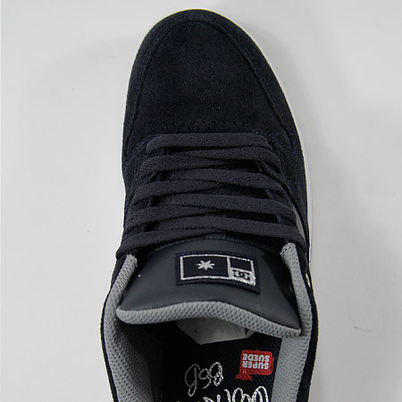 DC Shoe Co. Complice Shoes, Felipe Gustavo/ Dark Blue Suede/ White in stock  at SPoT Skate Shop