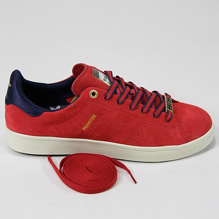 adidas Primitive x Adidas Stan Smith Vulc Shoes, Power Red/ Collegiate Navy  in stock at SPoT Skate Shop