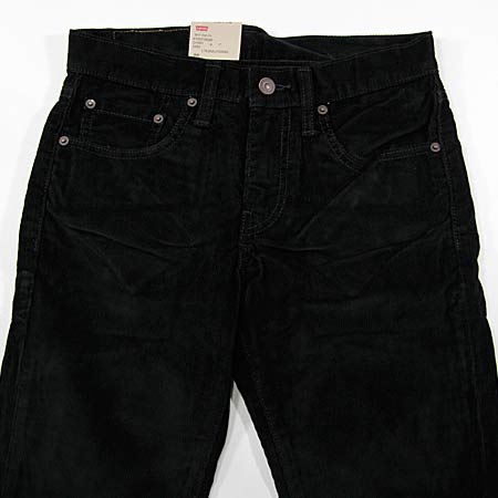 Levis 511 Slim Fit Corduroy Pants, Black in stock at SPoT Skate Shop
