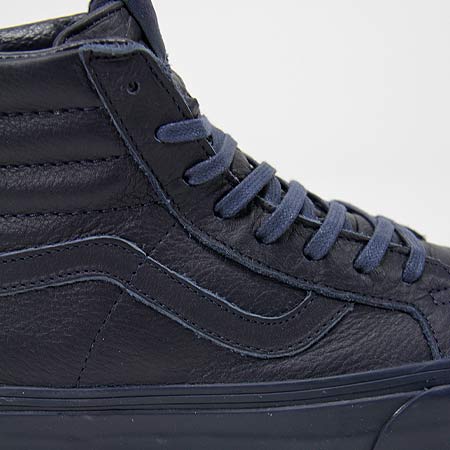 Vans Sk8-Hi Zip CA Shoes, Boot Leather/ Dress Blues in stock at SPoT Skate  Shop