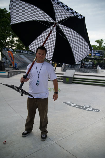 These umbrellas caused Paul G from Fuel stress